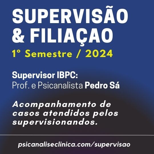 supervisão psicanálise clínica