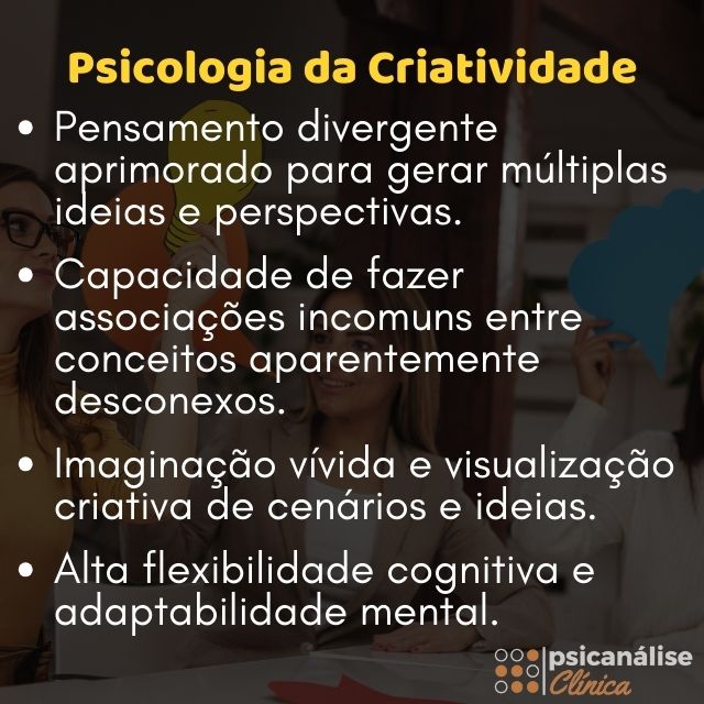 psicologia da criatividade mapa mental