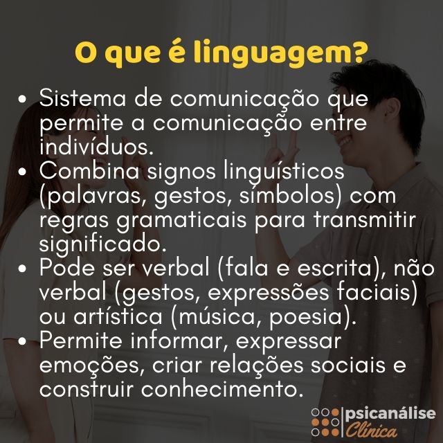 psicologia e linguagem resumo