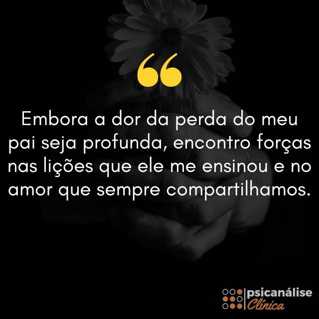 luto pela morte do pai