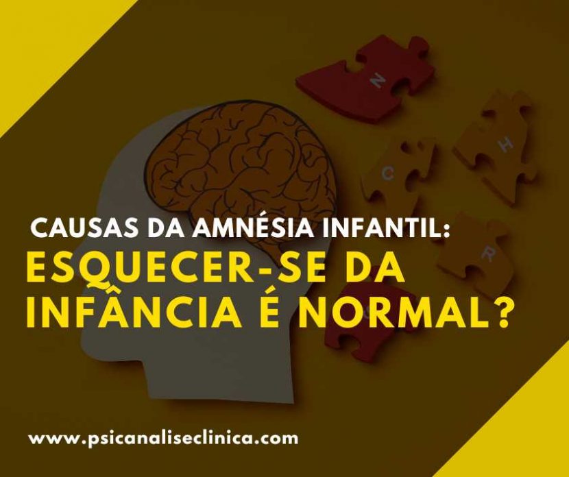 amnésia infantil
