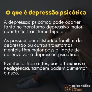 o que é depressão psicótica