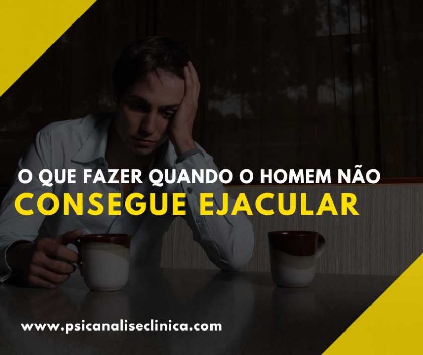 homem demora a ejacular