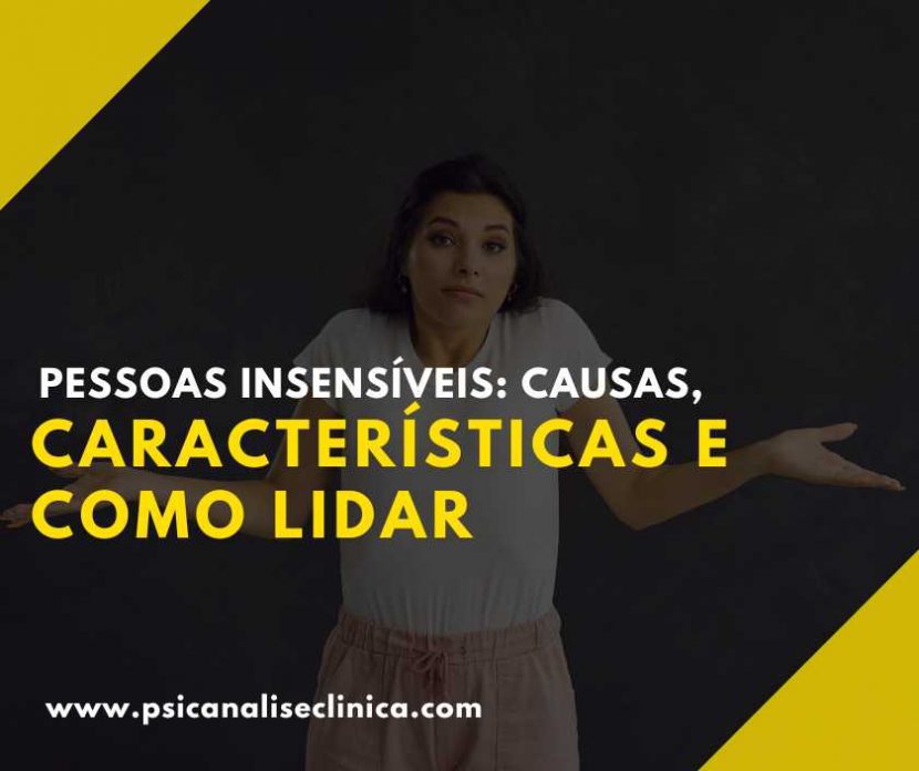 pessoas insensíveis sintomas