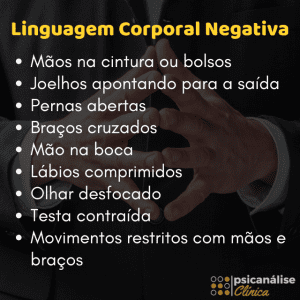 Linguagem Corporal Negativa