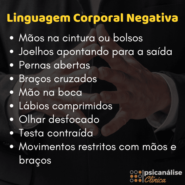 Linguagem Corporal Negativa