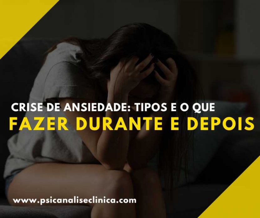 crise de ansiedade o que fazer