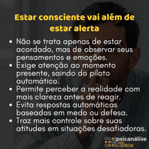 Estar consciente