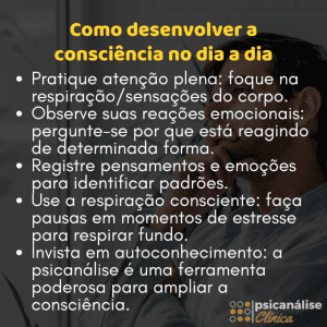 como desenvolver a consciencia