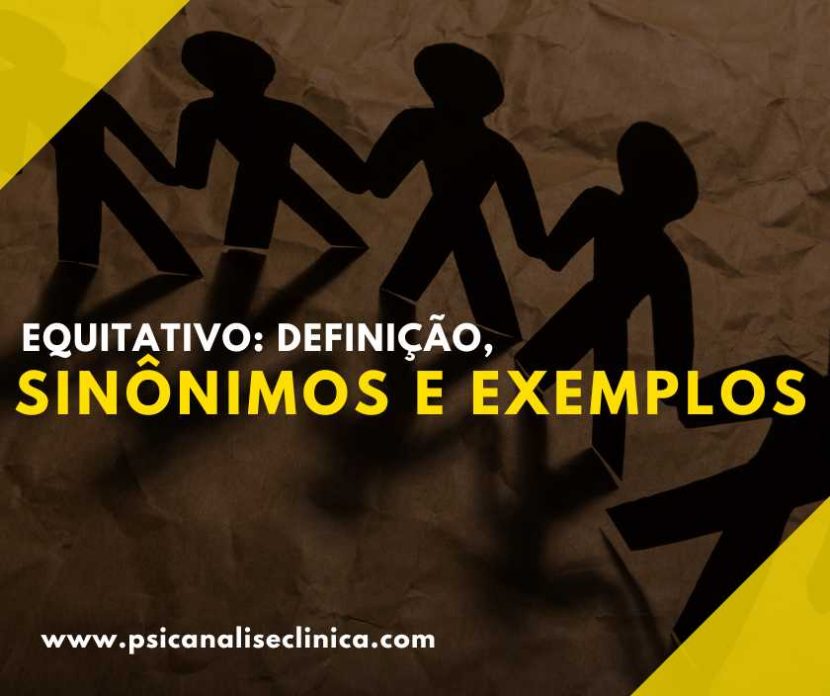equitativo significado