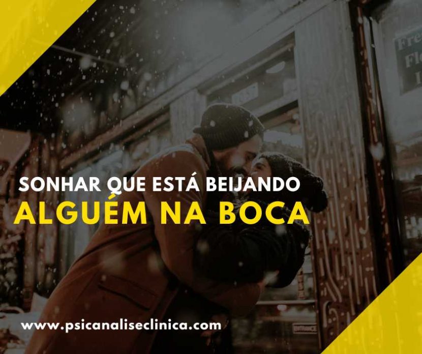 sonhar beijando alguém