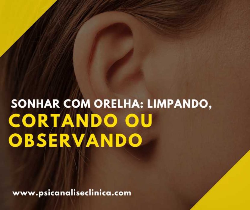 sonhar furando orelha