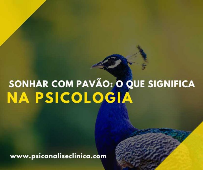 sonhar com pavão o que significa