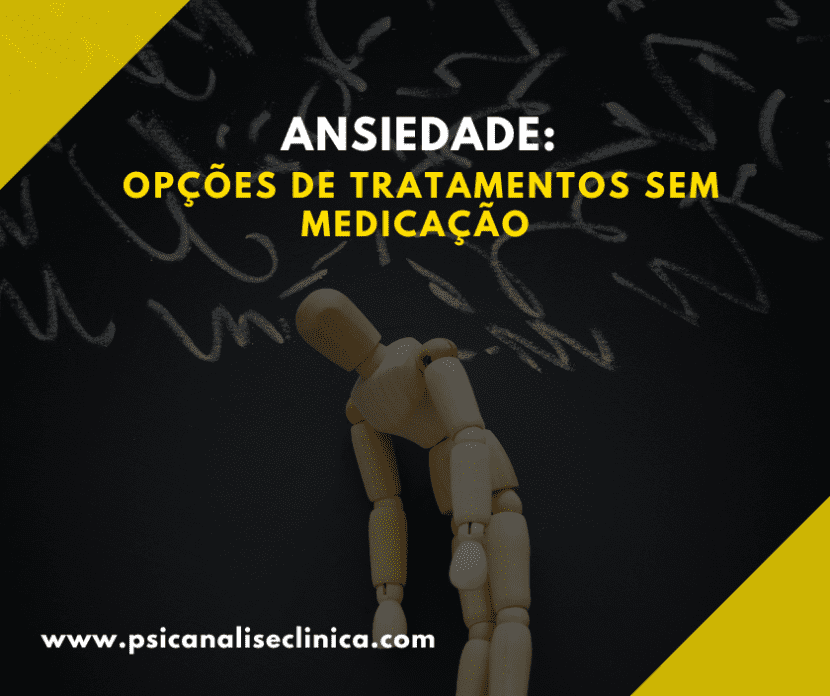 Assunto central sobre opções para tratamento de ansiedade sem o uso de remédios .