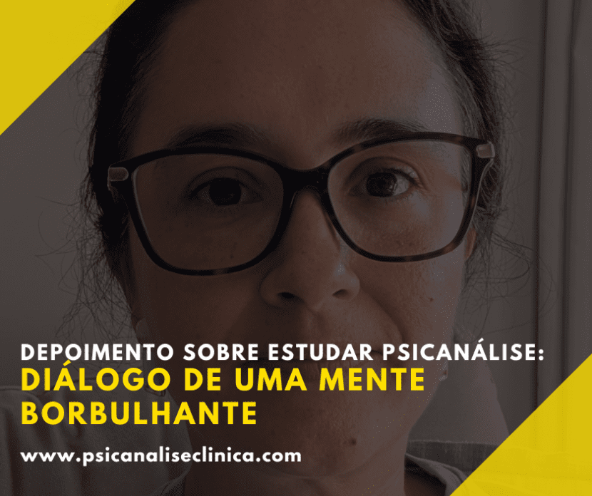 depoimento sobre estudar psicanálise