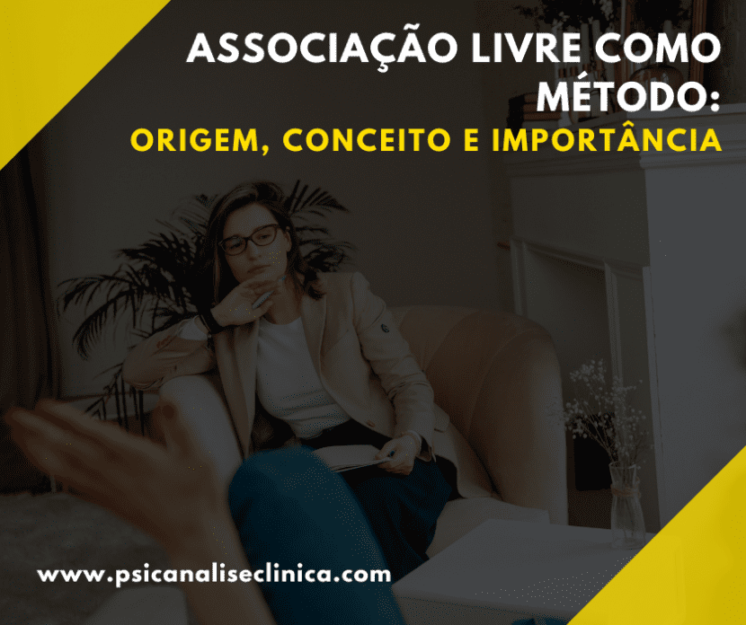 Assunto central para entender a origem, o conceito e a importância da associação livre na psicanalise.
