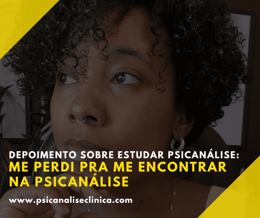 O relato de uma mulher que sentia perdida e se encontrou ao estudar Psicanálise.