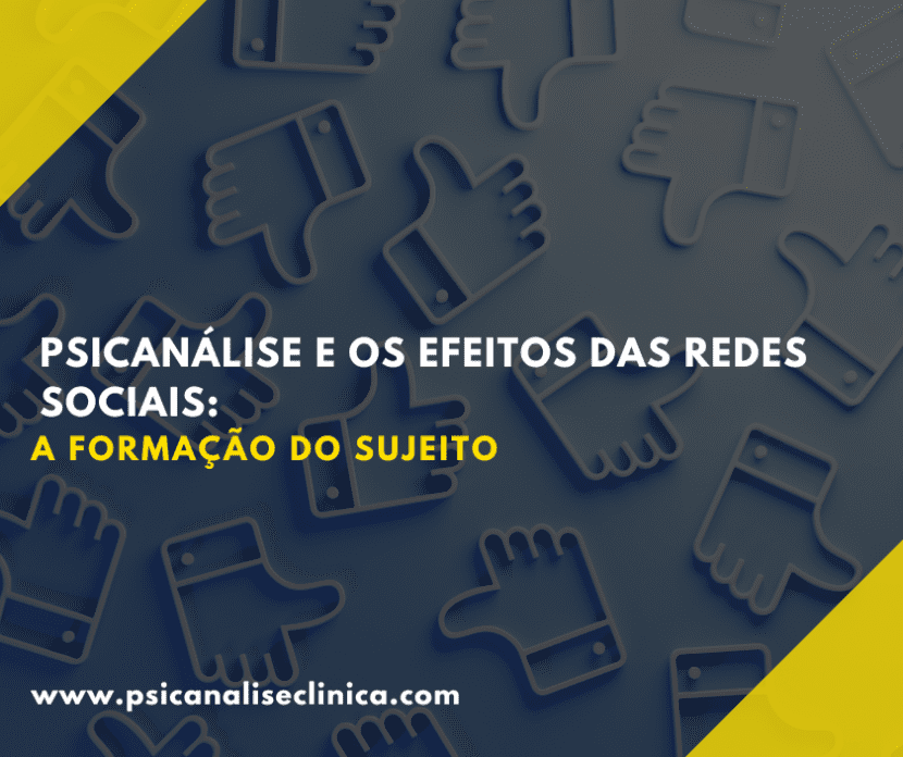 Artigo sobre como as Redes Sociais podem influenciar na formação do Eu.